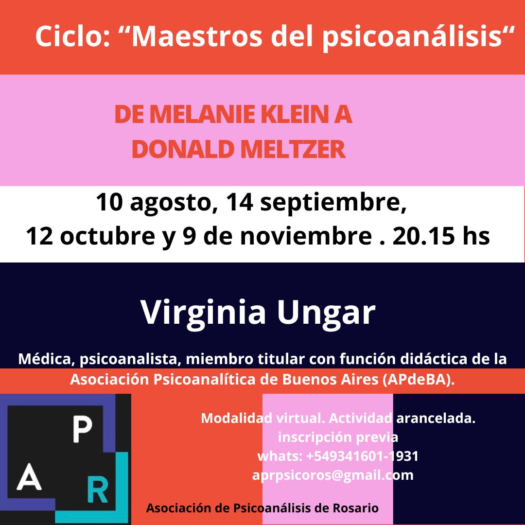 Ciclo «Maestros del Psicoanálisis»: