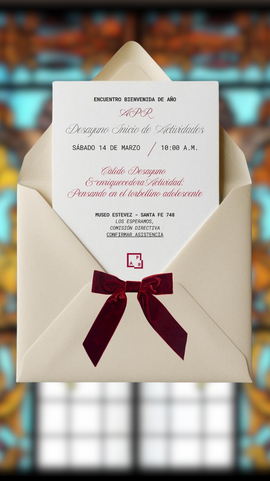 Encuentro Bienvenida de año APR